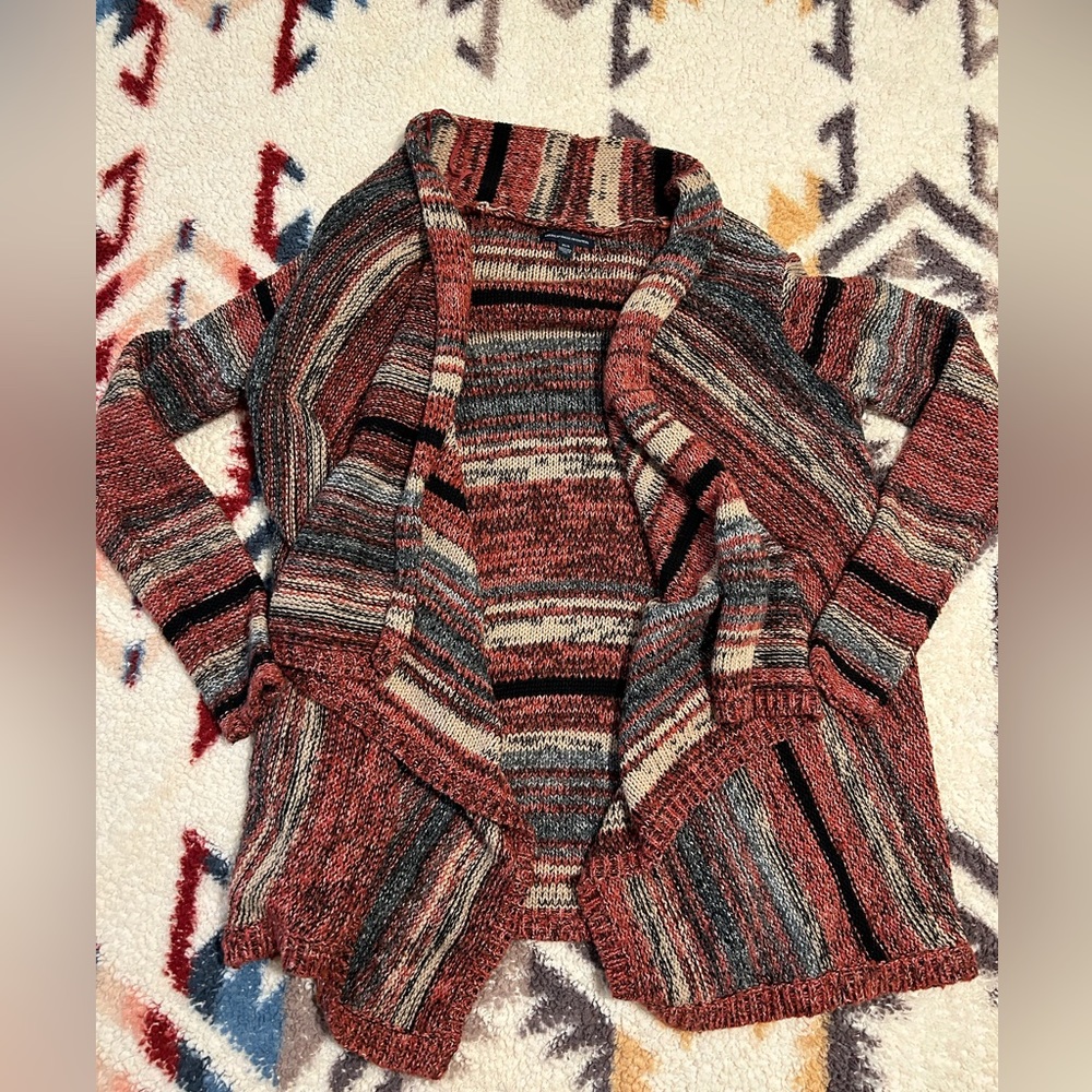 Hipster open cardigan